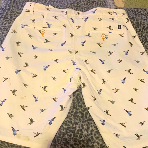 Denim and Flower Men’s Shorts - Picture 3 of 7